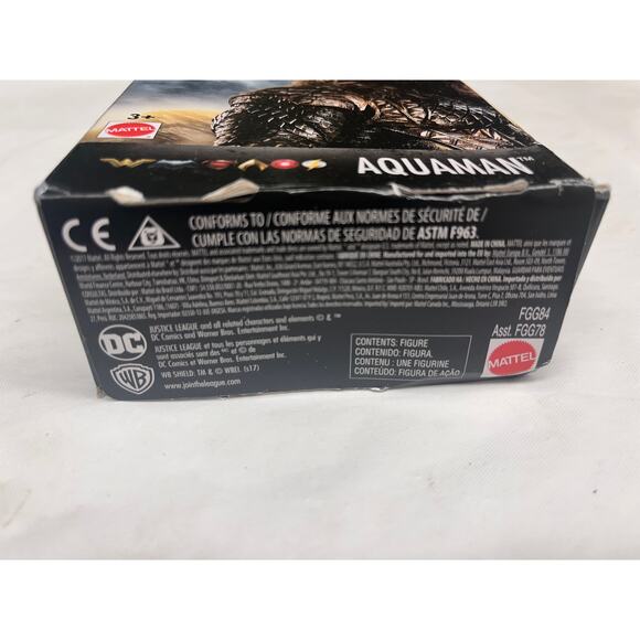 2 DC Justice League AQUAMAN & BATMAN Posable Action Figures! Never been open - Picture 8 of 16